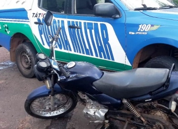 PM recupera moto de entregador no bairro Promissão em Rio Verde