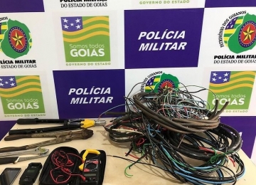 PM prende ladrão em flagrante no Setor Industrial de Rio Verde