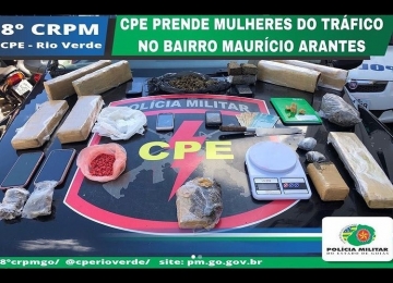 CPE prende traficantes no Bairro Maurício Arantes em Rio Verde