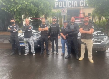 Polícia Civil de Caçu e Goiatuba fazem operação para prender homem que gerou prejuízo de R$6 milhões