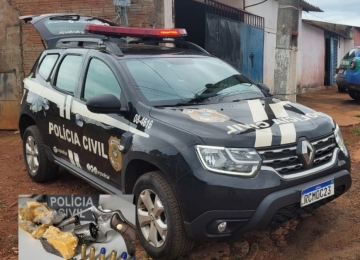 Polícia Civil e Militar cumprem mandados de busca e apreensão em Montividiu
