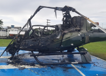 PF prende em Goiás suspeito de mandar incendiar helicópteros do Ibama em Manaus