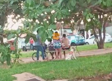 Polícia flagra evento ilegal de manobras, persegue e prende motorista no Parque Betel, em Rio Verde