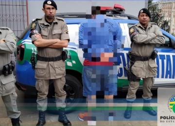Polícia Militar cumpriu mandado de prisão no setor Pausanes