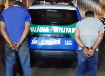 Polícia prende dupla após tentarem roubar empresa de grãos em Rio Verde