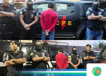 Polícias civil e militar de Rio Verde recapturam foragido do Ceará por crimes de homicídio