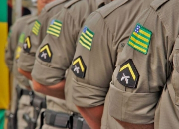 Policiais militares de Goiás se apresentam à Força Nacional em Brasília