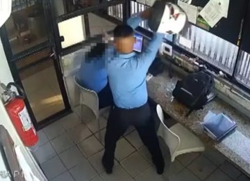 Porteiro que agrediu colega com capacete em Salvador é liberado após depoimento