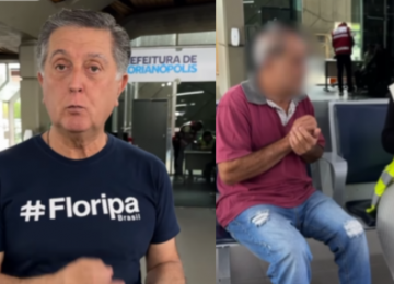 Prefeito de Florianópolis diz que envia pessoas em vulnerabilidade de volta a cidades de origem