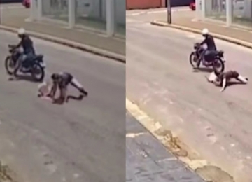 Menina de 12 anos pula de motocicleta e consegue escapar de sequestro em MT