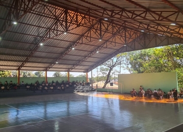 Quadras escolares estaduais de Rio Verde são reformadas para jogos escolares