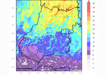 Rio Verde registra picos de baixa e alta temperatura em uma semana; previsão é de dias quentes