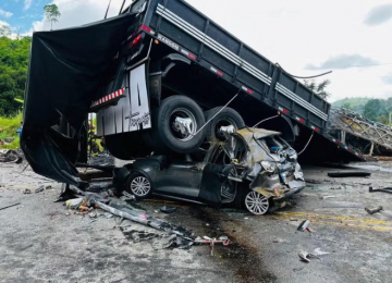 Rodovia federal onde 39 pessoas morreram em tragédia neste sábado (21) é líder de acidentes fatais