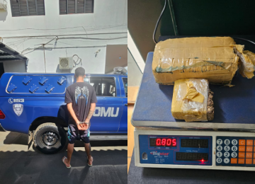 ROMU desmonta ponto de tráfico e prende suspeito reincidente no Jardim América, em Rio Verde