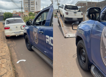 ROMU localiza carro furtado em Itarumã e recupera outro veículo em Rio Verde