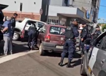 ROMU recupera veículo furtado após perseguição em Rio Verde