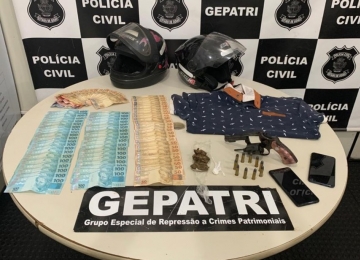 Polícia prende autor que roubou R$ 50 mil de empresário na porta de banco em Rio Verde