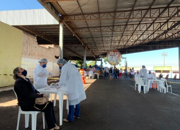 Saúde faz testagem em massa hoje (30) em Rio Verde e Distritos