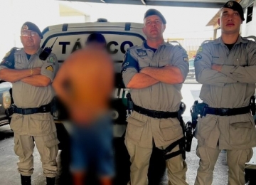 Polícia Militar prende indivíduo pelos crimes de tráfico de drogas e posse irregular de munição