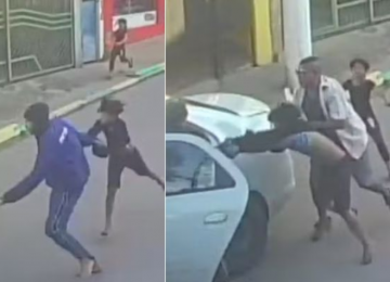 Homem tenta sequestrar criança em plena rua, mas pedestre impede ação em São Paulo