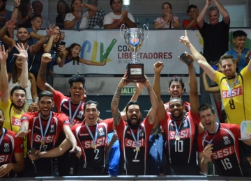 Sesi-SP conquista a Copa Libertadores de Vôlei masculino