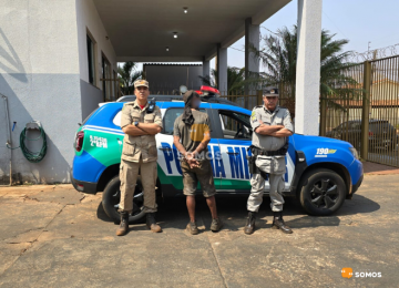 Homem é preso após colocar fogo em lote no Setor Industrial de Rio Verde