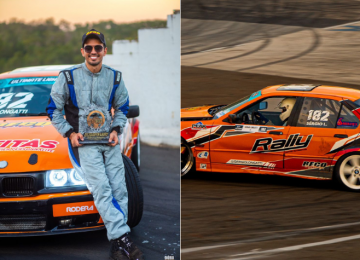 Piloto rio-verdense do Campeonato Brasileiro participa do Show de Drift neste sábado (21)