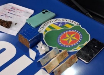 Polícia Militar desmonta ponto de tráfico de drogas no bairro Pauzanes