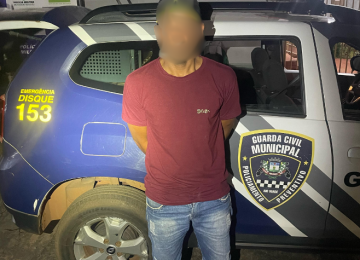 GCM prende homem que furtou celular de paciente acamado na UPA Centro