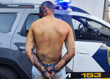 Homem é preso por pichar em escola municipal no Setor dos Funcionários, em Rio Verde