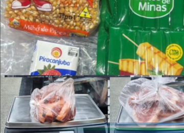 Funcionário é detido suspeito de furtar mercadorias em supermercado no bairro Gameleira