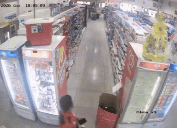 PM prende homem por furto em supermercado no Parque Bandeirante, em Rio Verde