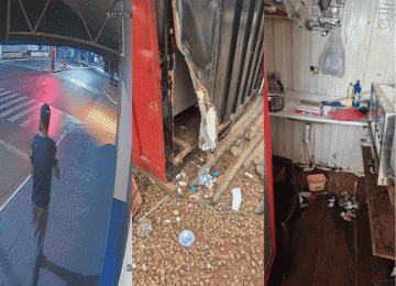 Suspeito de furto em madeireira é preso poucas horas após o crime pela PM em Rio Verde