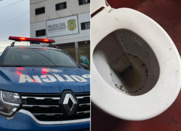 Suspeito é detido ao tentar descartar drogas no vaso sanitário em Rio Verde