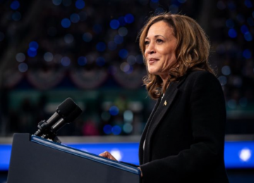 Kamala Harris parabenizou o presidente eleito Donald Trump 