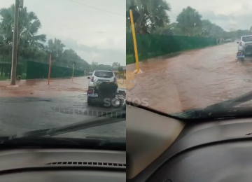 Chuva forte em Rio Verde deixa ruas alagadas nesta quinta-feira (21)