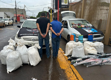 Operação policial apreende 400 kg de agrotóxicos ilegais vindos do Paraguai