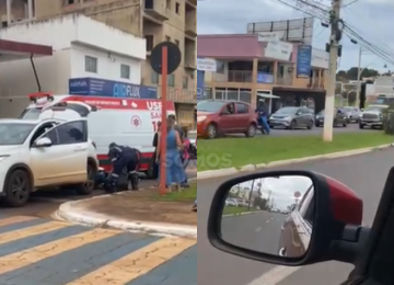 Acidente na Avenida Presidente Vargas deixa transito travado