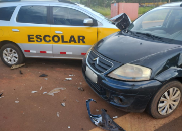 Colisão em avenida movimentada de Rio Verde envolve motorista com CNH vencida, segundo a PM