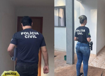 PC cumpre mandado contra suspeito de tentar envenenar a ex com bombons em Santa Helena