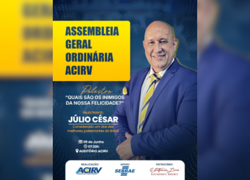 Café da manhã, palestra e reflexão: ACIRV realiza evento especial nesta quarta (4)