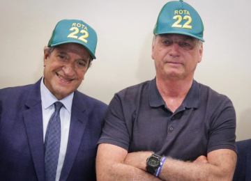 Moraes proíbe presidente do PL de visitar Bolsonaro