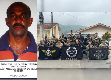 PM de Goiás neutraliza Coroa, líder do Novo Cangaço, após operação integrada em Santa Catarina