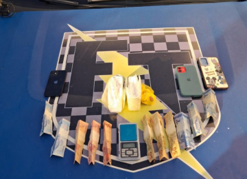 PM desarticula ponto de tráfico no bairro Promissão e apreende mais de 400g de cocaína