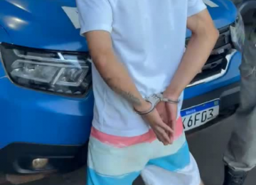 Polícia Militar prende homem com extensa ficha criminal por violência doméstica no Jardim Presidente