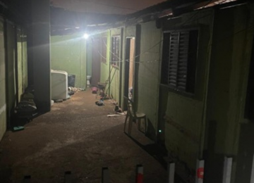 Polícia Militar conduz suspeito de homicídio em kitnet no Setor Pauzanes 