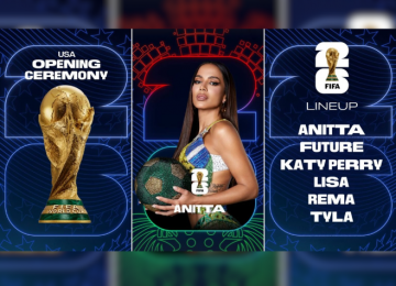 Anitta é confirmada pela FIFA na cerimônia de abertura da Copa do Mundo 2026