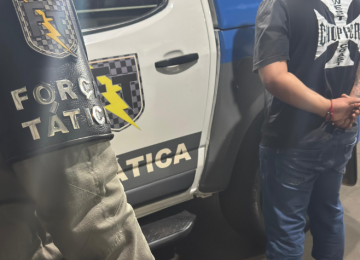 Suspeito de estupro tenta fugir por 120 km, mas acaba preso pela Força Tática