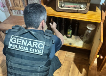 Polícia Civil apreende arma em Rio Verde durante investigação de homicídio em Santa Helena