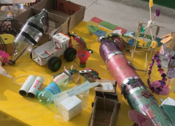 CMEI de Rio Verde incentiva crianças a trocarem as telas por brincadeiras e convivência familiar